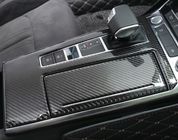 Audi A6L İç Modifiye Karbon Fiber Dekoratif Çıkartmalar UV Parlak