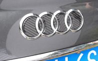 Audi A6L İç Modifiye Karbon Fiber Dekoratif Çıkartmalar UV Parlak